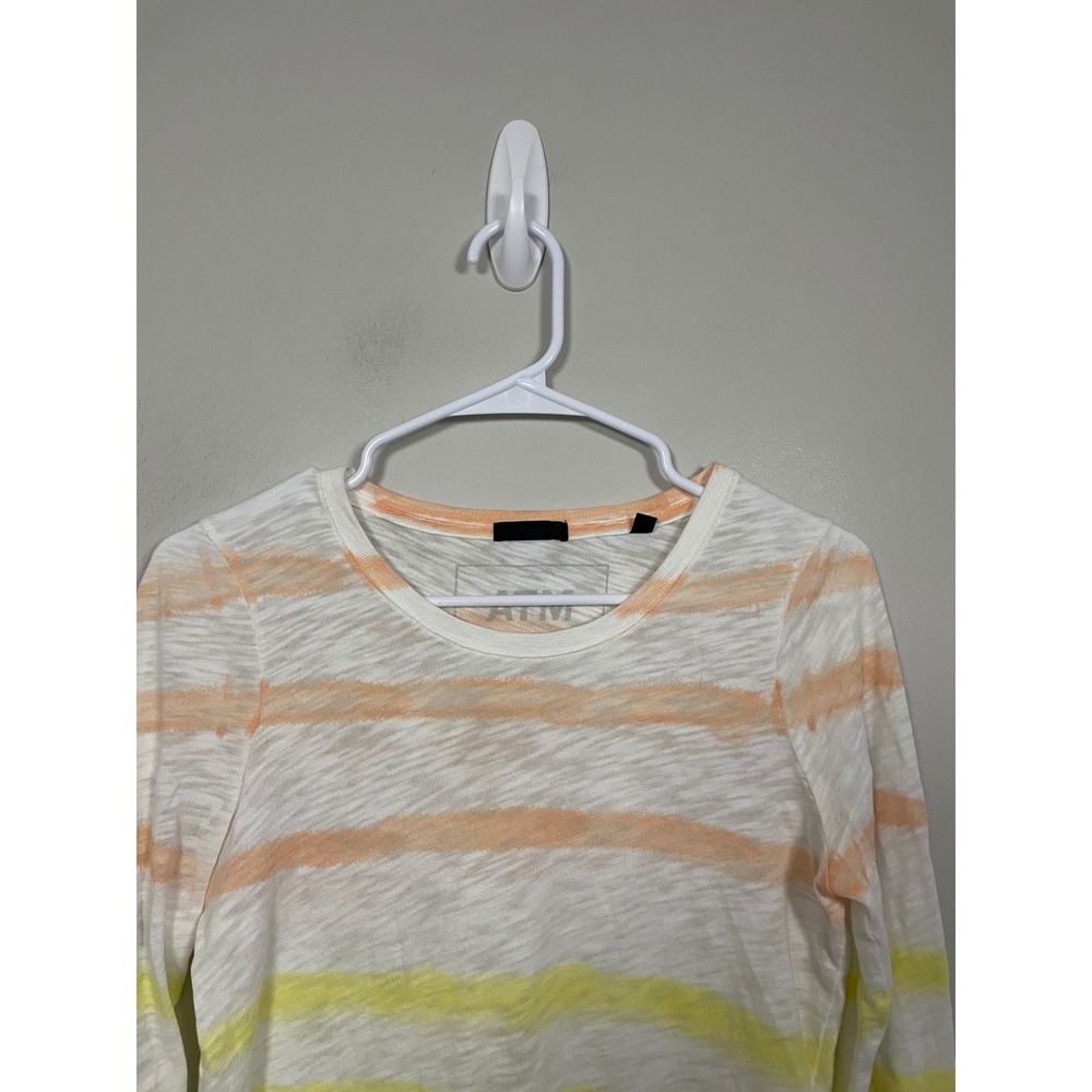 ATM Anthony Thomas Melillo Slub Jersey Destroyed Long Sleeve Tee Size‎ XS - Picture 2 of 10